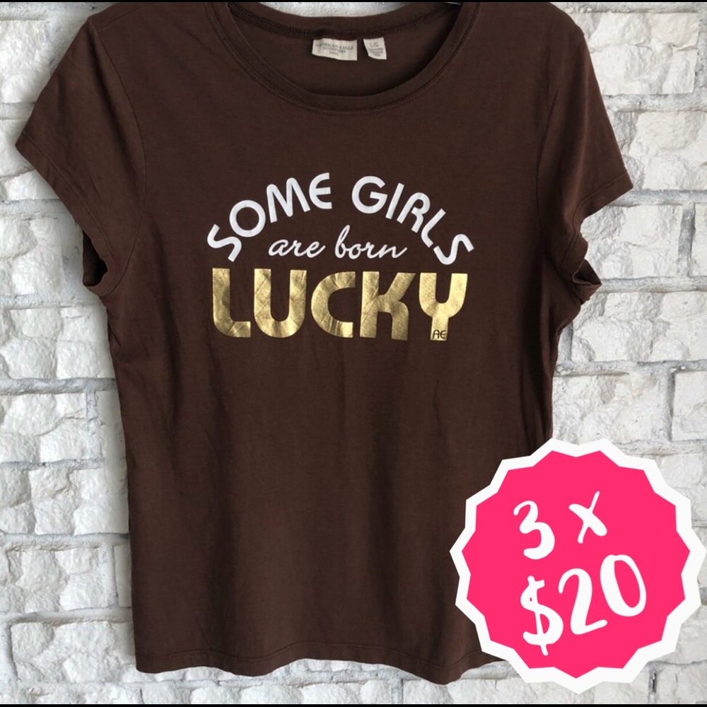 (3x$20) ⭐️ American Eagle T-Shirt - Size L ⭐️